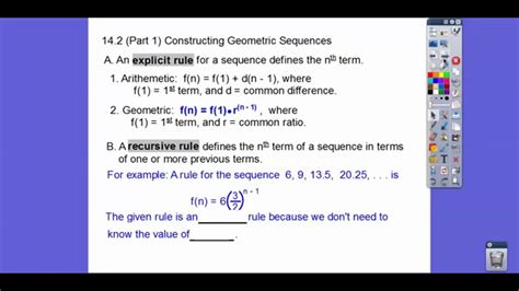 How Can Students Use the 14.2 Constructing Geometric Sequences Answer Key?